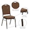 Flash Furniture Hercules Banquet Chair, 17-1/4 in W 20-1/4" L 38" H, Fabric Seat NG-C01-COFFEE-GV-GG - alternate 3