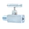 Pic Gauges Needle Valve, 1/2Mx1/4"NPT, Straight, CS, 6K NVCS-1/2-1/4-GS180MF - alternate 1