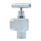 Pic Gauges Needle Valve, 1/2"FxF, Angle, CS, 10K psi NV-CS-1/2-HS-90-FXF - alternate 2