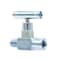 Pic Gauges Needle Valve, 1/4"MxF, Straight, CS, 6K psi NV-CS-1/4-GS-180-MXF - alternate 1