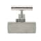 Pic Gauges Needle Valve, 1/2"FxF NPT, Strt, SS, 10K psi NV-SS-1/2-HS-180-FXF - alternate 2