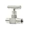 Pic Gauges Needle Valve, 1/4"FxF, Straight, SS, 6K psi NV-SS-1/4-GS-180-FXF - alternate 1