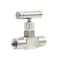 Pic Gauges Needle Valve, 1/4"FxF, Straight, SS, 6K psi NV-SS-1/4-GS-180-FXF - alternate 4