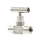 Pic Gauges Needle Valve, 1/4"FxF, Straight, SS, 10K psi NV-SS-1/4-HS-180-FXF - alternate 1