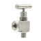 Pic Gauges Needle Valve, 1/4"MxF, Angle, 316SS, 10K psi NV-SS-1/4-HS-90-MXF - alternate 4