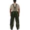 Tingley Rain Bib Overall, Polyurethane, 28 in Inseam, 32 in to 34 in Waist, 0.25 mm Thickness, Green, S O22048 - alternate 2