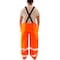 Tingley Hi-Visibility Rain Bib Overall, Polyester/Polyurethane, 29 in Inseam, 36 in to 38 in Waist, M O24129 - alternate 2