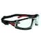 Radians Obliterator IQ, Safety Glasses, IQuity Anti-Fog & Anti-Scratch, Clear IQ Lens, Black / Red Frame OBL1-13 - alternate 2