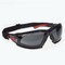 Radians Obliterator IQ, Safety Glasses, IQuity Anti-Fog & Anti-Scratch, Smoke IQ Lens, Black / Red Frame OBL1-23 - alternate 5