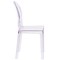 Flash Furniture Contemporary Ghost Chair, Transparent Crystal Seat, 15.75 W 20-1/4" L 35 H OW-GHOSTBACK-18-GG - alternate 9