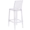Flash Furniture Ghost Barstool, Square Back OW-SQUAREBACK-29-GG - alternate 4
