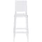 Flash Furniture Ghost Barstool, Square Back OW-SQUAREBACK-29-GG - alternate 10