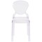 Flash Furniture Contemporary Ghost Chair, 15-3/4 in W 19-1/2" L 32-1/4" H OW-TEARBACK-18-GG - alternate 6