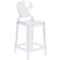 Flash Furniture Tear Back Ghost Counter Stool OW-TEARBACK-24-GG - alternate 5