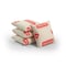 Green Boom Sorbent Pillow, 5 gal, 10 in x 10 in, White, 10 PK P1010S - alternate 1