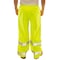 Tingley High Visibility Rain Pants, Polyurethane, 28 in Inseam, Drawstring Closure, Green/Yellow, Size S P23122 - alternate 4
