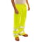 Tingley High Visibility Rain Pants, Polyurethane, 28 in Inseam, Drawstring Closure, Green/Yellow, Size S P23122 - alternate 5