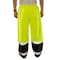 Tingley High-Visibility Pants, M, Black; Green; Yellow, Polyurethane P27122 - alternate 5