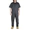 Berne Coverall, Poplin, Short Sleeve, Small, Reg, Charcoal, Size S P700 - alternate 1