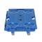 Vestil Blue Interlocking Plastic Dolly 250lb Capacity 15.75 x 26.75 x 6.5 PCS-1626 - alternate 2