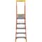 Werner 8 ft Fiberglass Platform Stepladder, 300 lb Capacity PD6205 - alternate 2