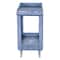 Vestil Plastic Utility Cart, 2 Shelves, 17.5 x 31, Foam Plastic, 550 lb Load Capacity, 2 Shelves, 18.5" W PLSC-2-1731 - alternate 6