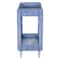 Vestil Plastic Utility Cart, 2 Shelves, 17.5 x 31, Foam Plastic, 550 lb Load Capacity, 2 Shelves, 18.5" W PLSC-2-1731 - alternate 4