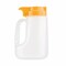 Tablecraft Option Dspnsr, Clrfd Pp, Plst Ylw Top, 32OZ PP32Y - alternate 2