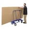 Vestil Drywall/Panel Cart 3000 lb Rubber 2 x 8 Casters 23 x 48 x 48 PRCT-S-MR - alternate 2