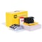 Pig Countertop Battery Acid spill kit, 30 oz Volume Absorbed per Kit, Carrying Case, Black, Yellow KIT2304 - alternate 1