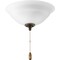 Progress Lighting Three-Light Fan Light Kit P2645-01WB - alternate 3