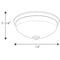 Progress Lighting Replay Two-Light Flush Mount P3423-09 - alternate 3
