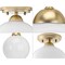 Progress Lighting Carisa Flush Mount P350075-078 - alternate 3