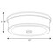 Progress Lighting Bezel LED Flush Mount P350086-009-30 - alternate 5