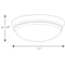 Progress Lighting LED Flush Mount P350100-009-30 - alternate 4
