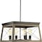 Progress Lighting Briarwood Four-Light Chandelier P400047-020 - alternate 1