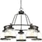 Progress Lighting Judson Five-Light Chandelier P400058-020 - alternate 1