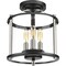Progress Lighting Squire Three-Light Semi-Flush P550011-031 - alternate 1