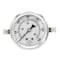 Pic Gauges Gauge, 2.5", 0/600psi, 1/4"CBM, LF, w/U-Clamp, 2 1/2 in Dial, 1/4 in NPT Male Center Back Location PRO-203L-254K - alternate 3
