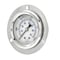 Pic Gauges Gauge, 2.5", 0/1000psi, 1/4"CBM, Frt Flange, 2 1/2 in Dial, 1/4 in NPT Male Center Back Location PRO-204L-254M - alternate 1