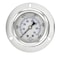 Pic Gauges Gauge, 2.5", 0/1000psi, 1/4"CBM, Frt Flange, 2 1/2 in Dial, 1/4 in NPT Male Center Back Location PRO-204L-254M - alternate 2