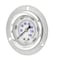 Pic Gauges Gauge, 2.5", 0/2000psi, 1/4"CBM, Frt Flange, 2 1/2 in Dial, 1/4 in NPT Male Center Back Location PRO-204L-254O - alternate 1