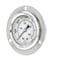 Pic Gauges Gauge, 2.5", 0/6000psi, 1/4"CBM, Frt Flange, 2 1/2 in Dial, 1/4 in NPT Male Center Back Location PRO-204L-254S - alternate 1