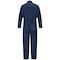 Bulwark Coverall, 11 cal/sq cm ATPV, M, 32 1/2 in Inseam, 100% Cotton, Zipper CEH2NV LN M - alternate 2