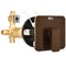 Pulse Showerspas Led Trutemp Pressure Balance Valve W/Oil-Rubbed Bronze Trim Kit, Mounting Type: Wall 3004-RIV-PB-ORB - alternate 1