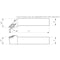 Kyocera Turning Toolholder, PVLNL 2525M16Q PVLNL2525M16Q - alternate 2