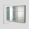 Ketcham 16" x 30" Surface Mounted/Recessed Beveled Edge Medicine Cabinet AL-1630BV