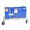 Zoro Select Portable Hopper, Steel, 1 cu. yd., 2000 lb. P-HOP-1 - alternate 7