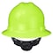 Radians Hard Hat, HDPE, 4 Point Point Ratchet, Type 1, Class E, Hi-Vis Green QHR4-GREEN-HV - alternate 5
