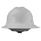Radians Hard Hat, HDPE, 6 Point Ratchet, Type 1, Class E, Gray QHR6-GRAY - alternate 2